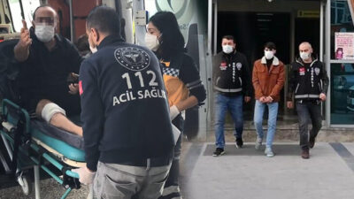 Husumetlisini silahla dizinden yaralayan şahıs tutuklandı!