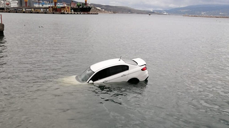 Denize uçtu! Balıkesir’de akılalmaz kaza