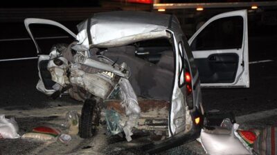 TEM’de feci kaza! Çifti ölüm ayırdı