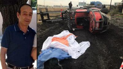 Devrilen forkliftin altında kalan işçi öldü