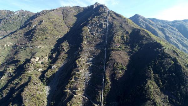 18 keskin virajlı yol, süreyi 2 saat kısaltıyor