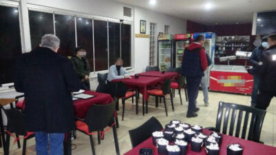 Bursa’da kıraathaneye ‘kumar’ operasyonu