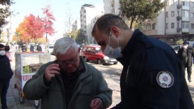 67’lik amcadan polisin ‘neden maske takmıyorsun’ sorusuna ilginç cevap