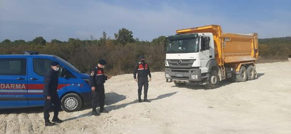 Bursa’da ormana kaçak hafriyat döken firmaya 265 bin lira ceza