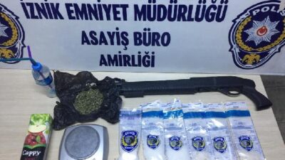 Bursa’da uyuşturucu operasyonu: 1 gözaltı