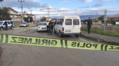 Bursa’da köy meydanında kan aktı