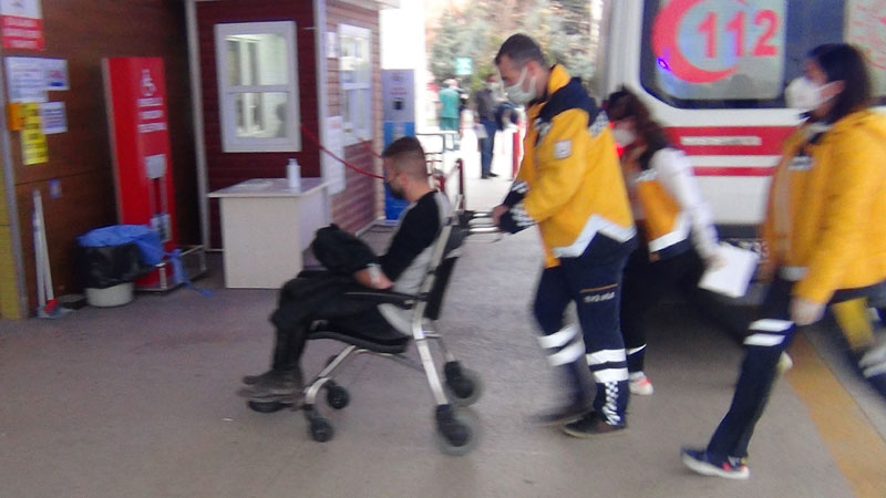 Bursa’da fabrikada feci olay