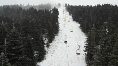 Uludağ’a akın ettiler