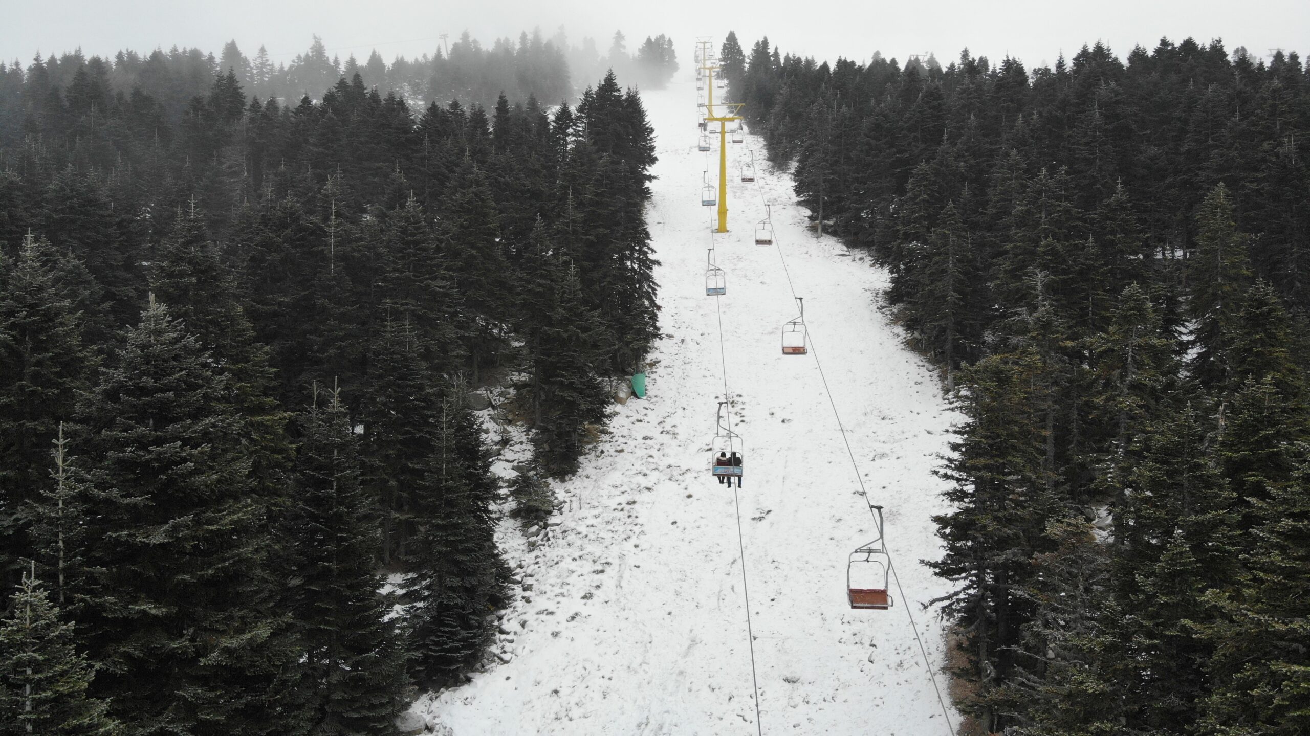 Uludağ’a akın ettiler