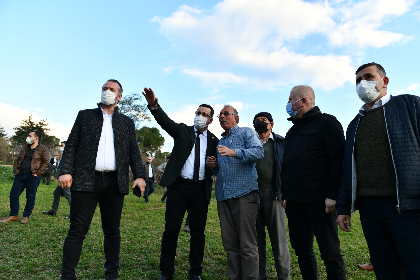 Başkan Kanar’dan evi yanan muhtara yardım eli