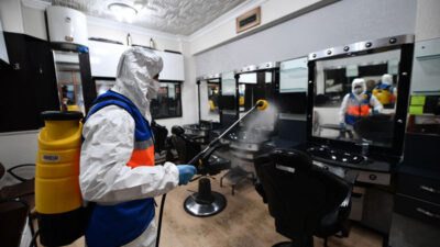 Osmangazi’den rekor dezenfeksiyon