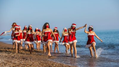 Antalya’nın noel anneleri…
