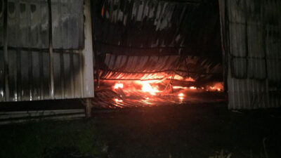 Bursa’da fabrikada yangın