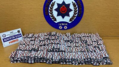 16 bin 800 uyuşturucu hap ele geçirildi