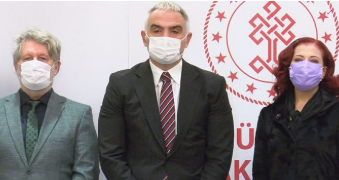 Bakan Ersoy duyurdu; Sanatçılara bin lira verilecek