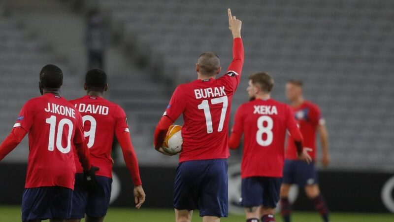 UEFA Avrupa Ligi'nde 5. haftanın en iyi oyuncusu, Fransa'nın Lille ekibinde forma giyen milli