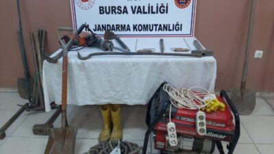 Yer: Bursa… Suçüstü yakalandılar