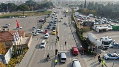 Yer: Bursa… Tek tek durdurulup bilgilendirildiler