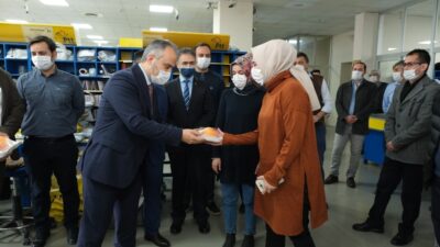 Bursa’da postacılara vitamin desteği