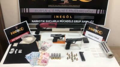 Bursa’da uyuşturucu operasyonu: 5 gözaltı