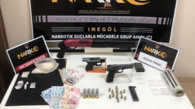 Bursa’da uyuşturucu operasyonu: 3 tutuklama