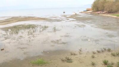 Kuraklık İznik Gölü’nü de vurdu: Su seviyesi 1 buçuk metre düştü