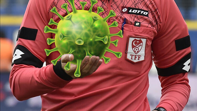 Türkiye Futbol Federasyonu (TFF), bir üst klasman hakemi ile iki üst klasman yardımcı hakeminin yeni tip koronavirüs (Kovid-19)