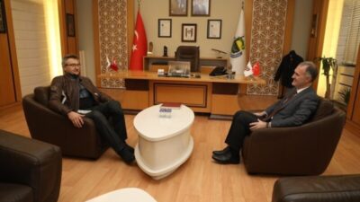 Kürşat Tüzmen’den Başkan Taban’a ziyaret