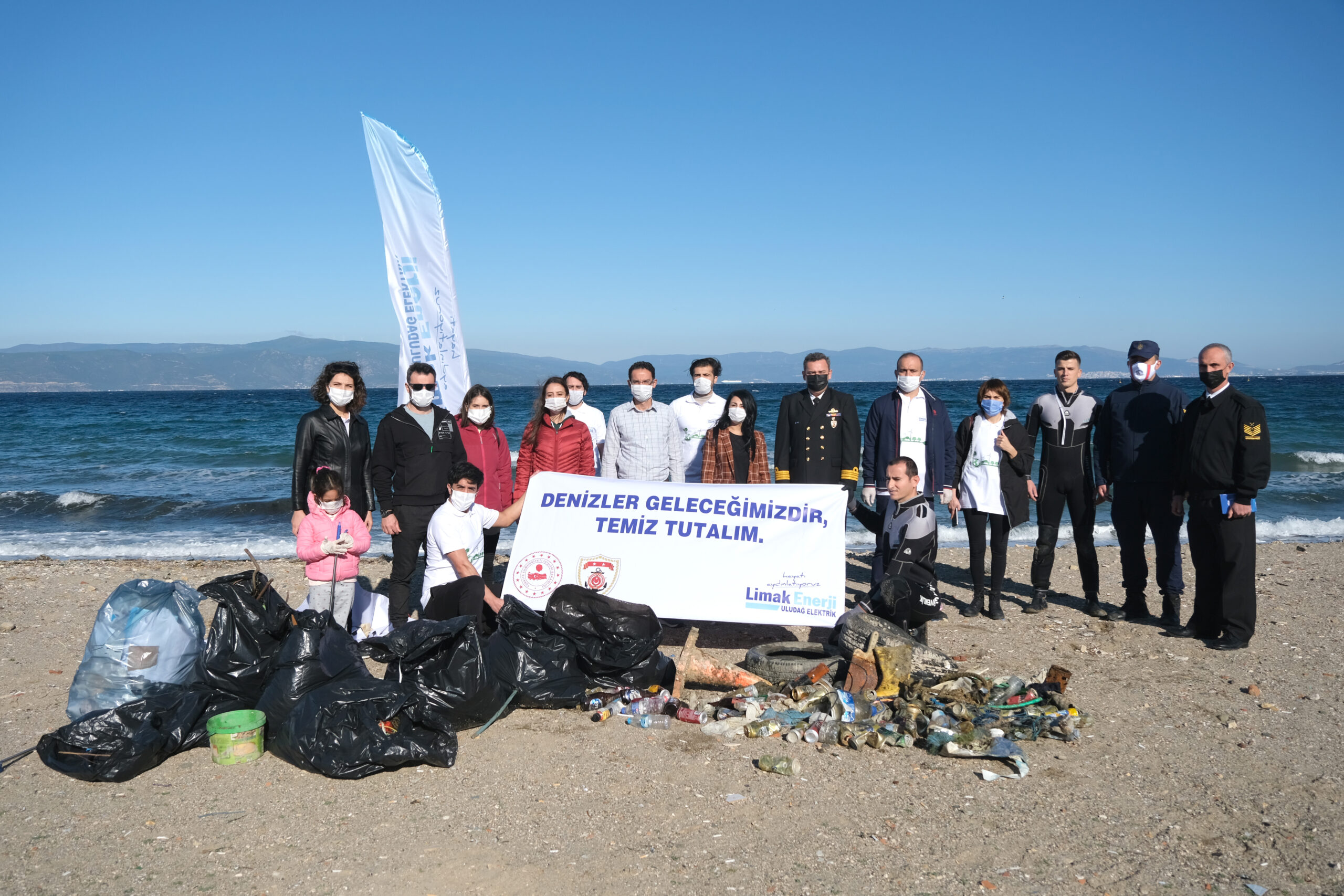 Çevre timinin yeni rotası Bursa Mudanya oldu