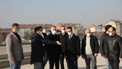 Mesudiye altgeçidinde yan yollar açılıyor