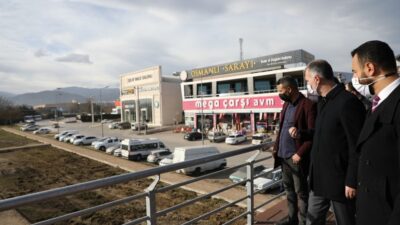 Metal Sanayi Kavşağı’nda çevre düzenlemesi sürüyor