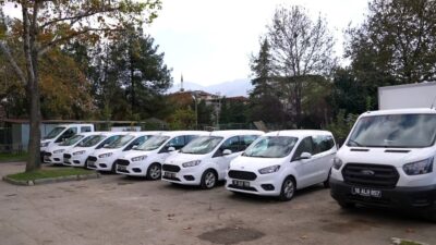 Osmangazi araç filosunu güçlendirdi