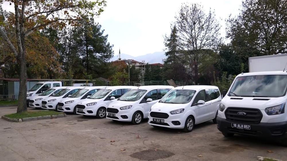 Osmangazi araç filosunu güçlendirdi