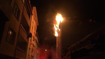 Yer: Bursa… Patlamanın ardından alev topuna döndü