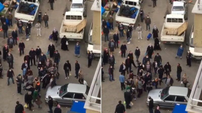 Yer: Bursa… Pazarda birbirlerine girdiler