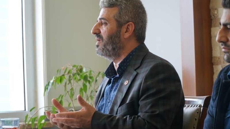 Saadet Partisi Kestel İlçe Başkanı Mürsel Kaya (49), koronavirüs tedavisi