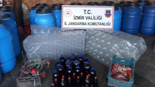 11 bin 200 litre sahte içki ele geçirildi