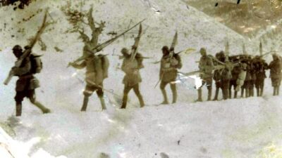 Sarıkamış Harekatı’na katılan askerlerin tarihi fotoğrafları