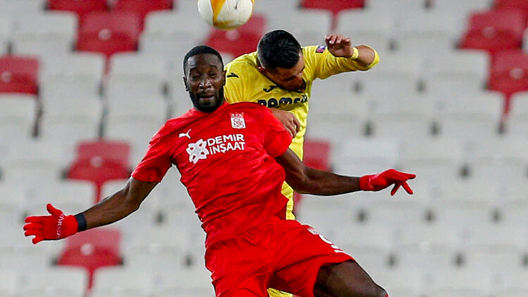 UEFA Avrupa Ligi'nde Sivasspor, 5. hafta karşılaşmasında Villarreal'i evinde konuk