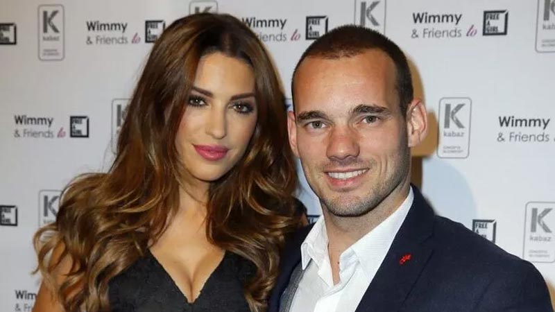 İhanetin fotoğrafı ortaya çıktı! Wesley Sneijder böyle yakalandı