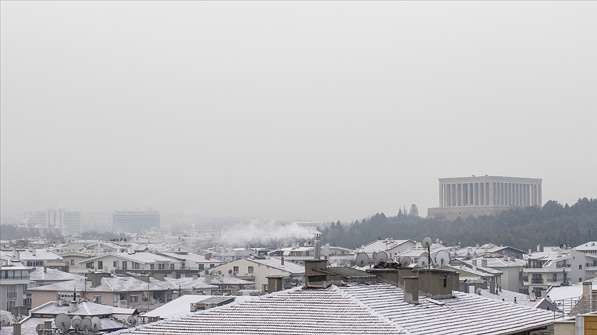 Başkent’te kar yağışı etkili oldu