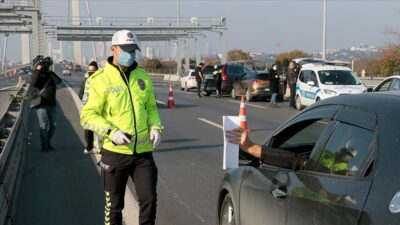 Sokak kısıtlamasını ihlal eden kişi sayısı açıklandı
