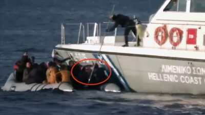 Yunanistan sürekli yalanlıyordu! Skandal görüntüler ortaya çıktı