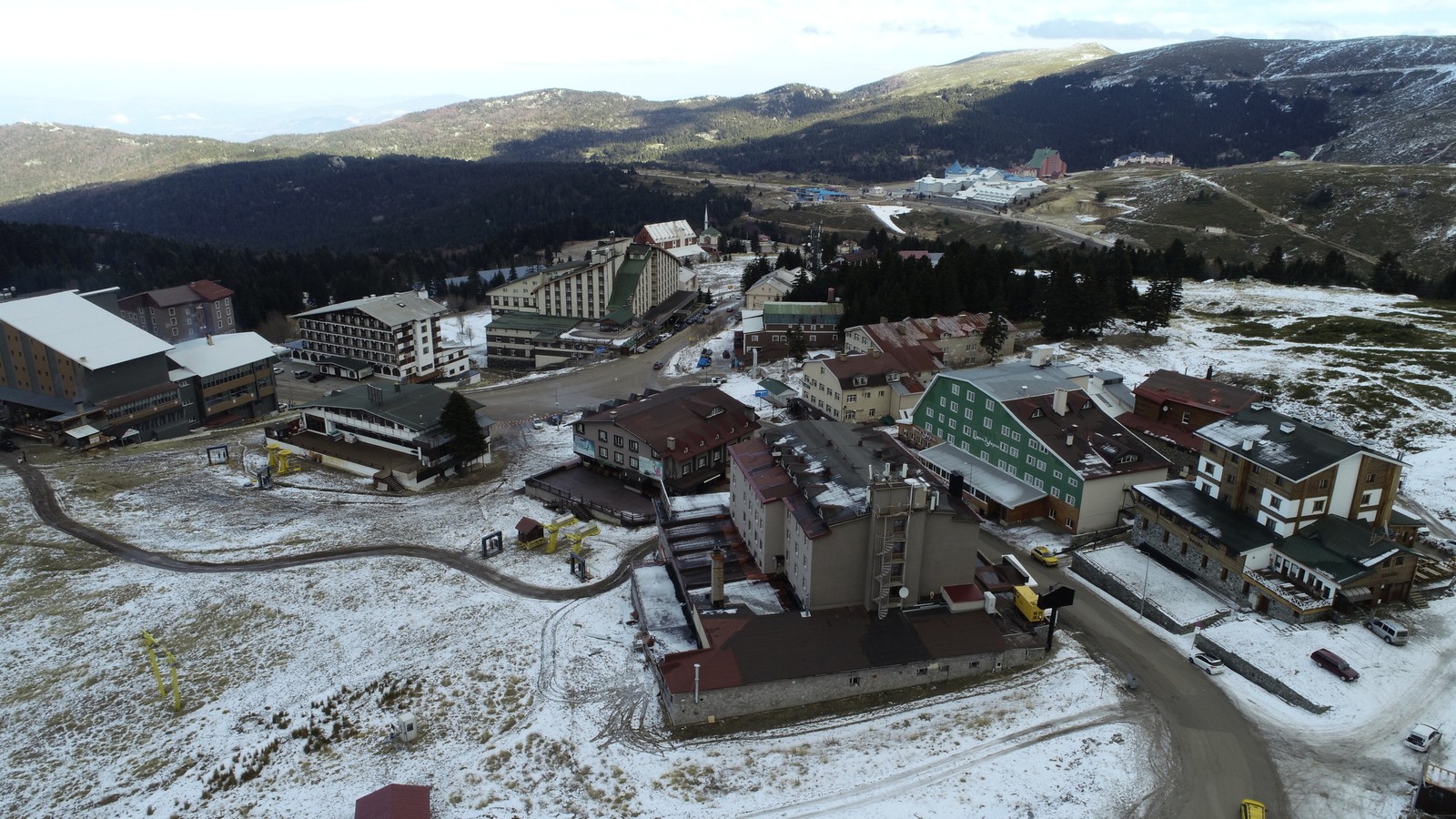 Bursa’nın en gözde merkezini hiç böyle görmediniz… Ne kar var ne de müşteri!
