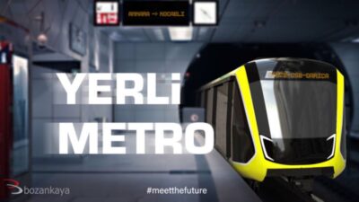 Bozankaya 28 metro aracı için imzayı attı