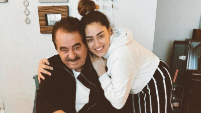 Küslük bitti! Baba kız bir arada…