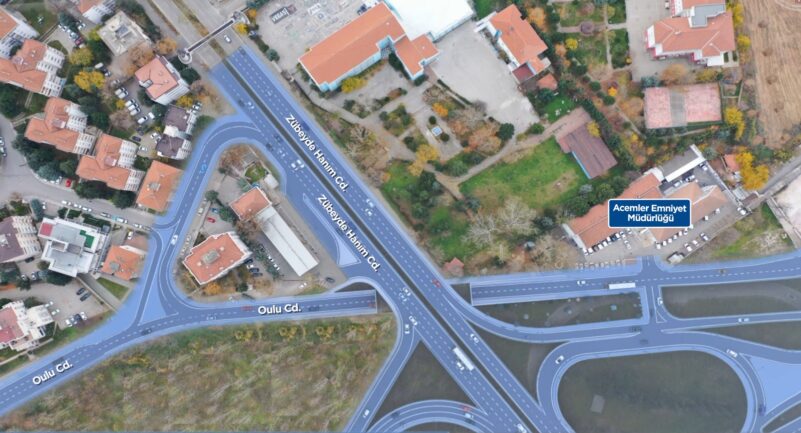 Acemler’de hastane hazırlığı: Trafiği kilitleyen yere bir tünel, bir de köprü