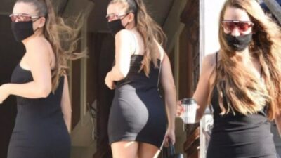 Süper mini şortlarıyla pişti oldu