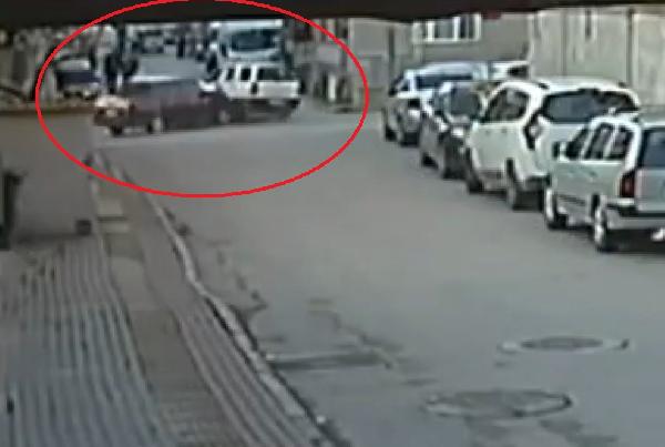 Bursa’da feci kaza! O anlar kamerada