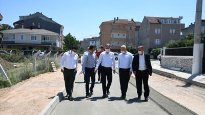 2020’de 8,5 km yol asfalt ve betonla kaplandı